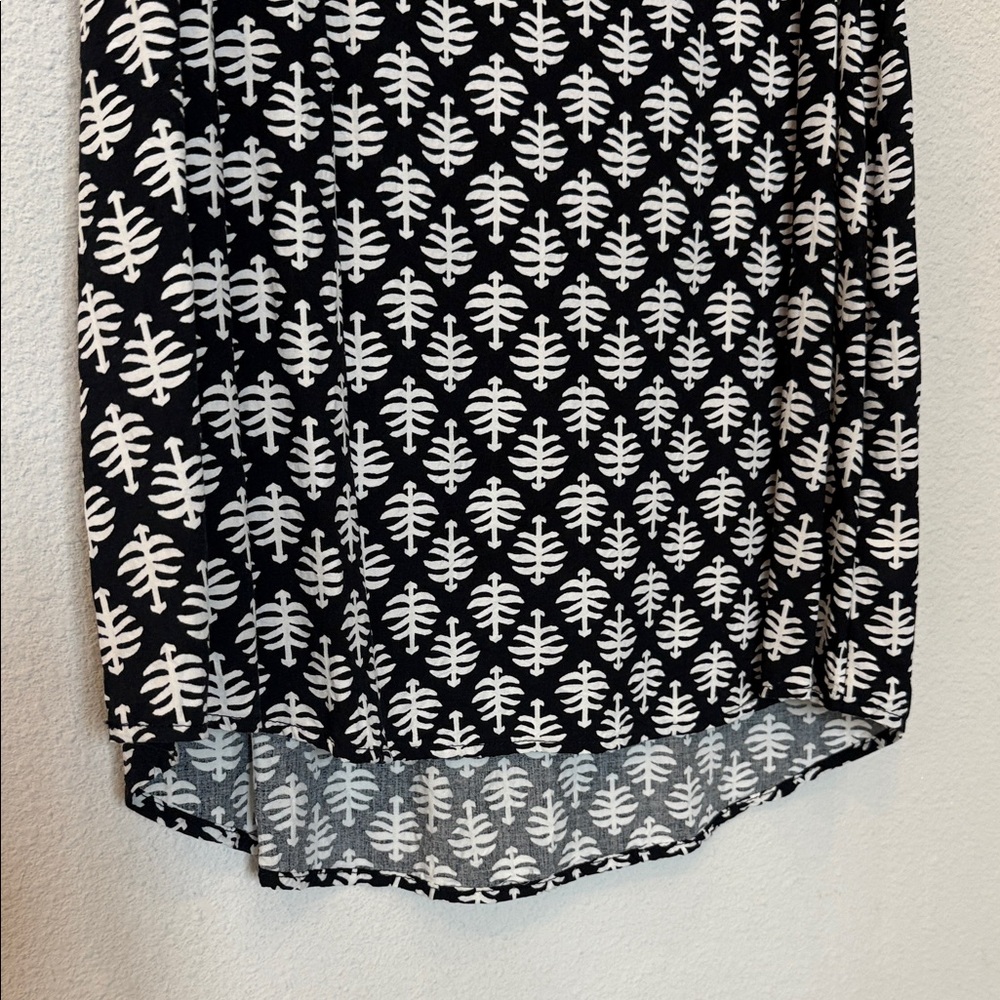 Old Navy Black and White Pattern Dress Women Small Lightweight Sundress - Picture 7 of 8